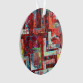 Het pakhuis Acryl Ornament (voorkant)