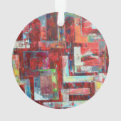 Het pakhuis Acryl Ornament (achterkant)