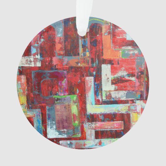 Het pakhuis Acryl Ornament (voorkant)