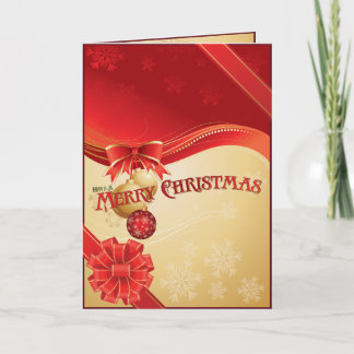 Het Pakket van Kerstmis Feestdagen Kaart