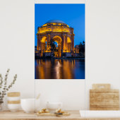 Het Palace Of Fine Arts bij zonsopgang Poster (Keuken)
