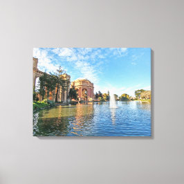 Het Palace of Fine Arts California Canvas Afdruk