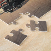 Het Palace of Westminster Japanse Houtblokprint Legpuzzel (Zijkant)