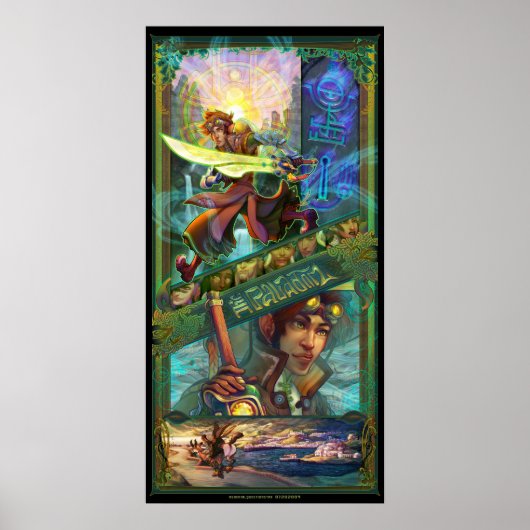 het paladin - 15 x 30 inch poster (Voorkant)