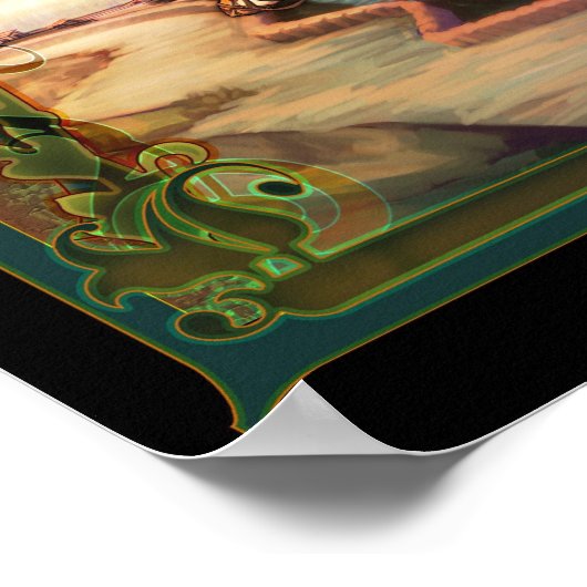 het paladin - 24x48 inch poster (Hoek)