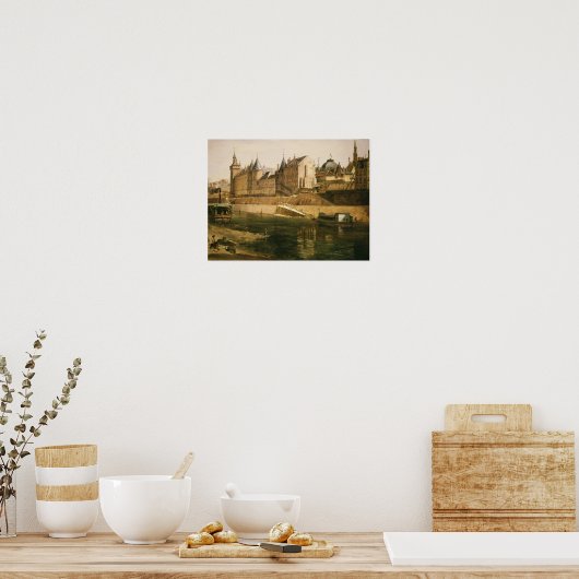 Het Palais de Justice Poster (Keuken)