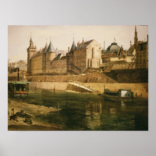 Het Palais de Justice Poster (Voorkant)