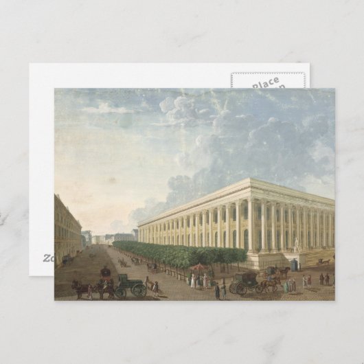 Het Palais de la Btice Briefkaart (Voorkant / Achterkant)