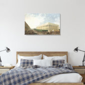 Het Palais de la Btice Canvas Afdruk (Insitu (Slaapkamer))