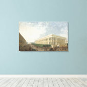 Het Palais de la Btice Canvas Afdruk (Insitu (Houten vloer))