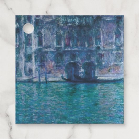 Het paleis da Mula Claude Monet    Bedankjes Labels (Voorkant)