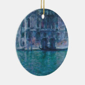 Het paleis da Mula Claude Monet  Fles  Keramisch Ornament (Rechts)