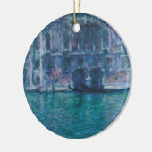 Het paleis da Mula Claude Monet  Fles  Keramisch Ornament (Links)