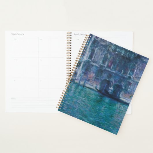 Het paleis da Mula Claude Monet    Planner (Display)