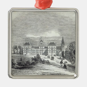 Het paleis Ehrenburg in Coburg Metalen Ornament