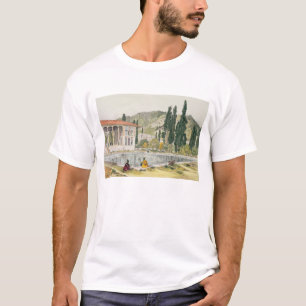 Het paleis en de tuinen van Ashref, Perzië, bord 8 T-shirt