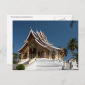 Het paleis in Luang Prabang Briefkaart (Voorkant / Achterkant)