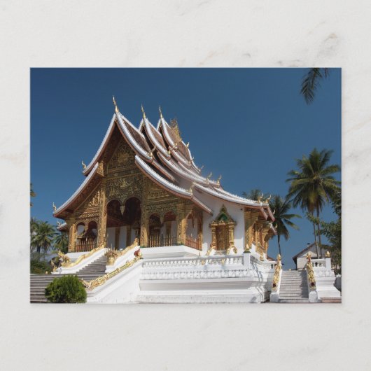 Het paleis in Luang Prabang Briefkaart (Voorkant)