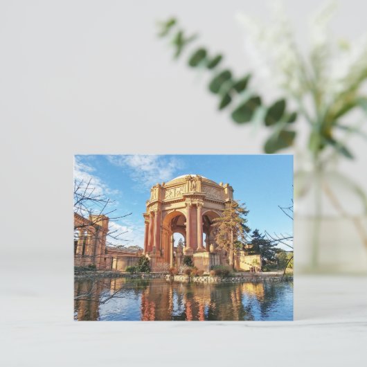 Het paleis San Fransisco Briefkaart (Staand voorkant)