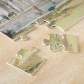 Het paleis Tchar-Bag in Isfahan, Persia, bord Legpuzzel (Zijkant)