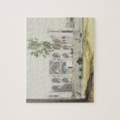 Het paleis Tchar-Bag in Isfahan, Persia, bord Legpuzzel (Verticaal)