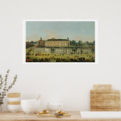 Het Paleis van Aranjuez, 1756 (olie op het canvas) Poster (Keuken)