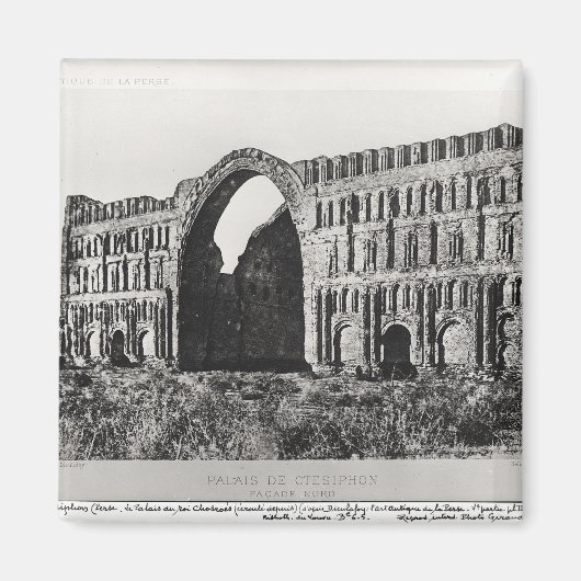 Het paleis van Ctesiphon Magneet (Voorkant)