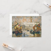 Het paleis van de Doge (Palazzo Ducale) (Venetië,  Kaart (Voorkant / Achterkant in situ)