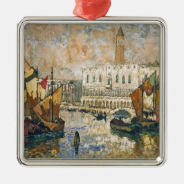 Het paleis van de Doge (Palazzo Ducale) (Venetië,  Metalen Ornament