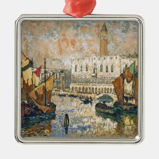 Het paleis van de Doge (Palazzo Ducale) (Venetië,  Metalen Ornament (Voorkant)