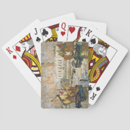 Het paleis van de Doge (Palazzo Ducale) (Venetië,  Pokerkaarten