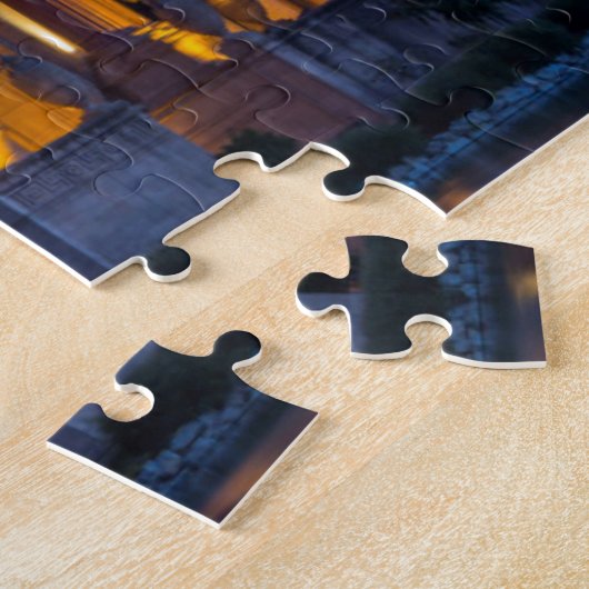 Het paleis van de fijne kunsten op zonsopgang legpuzzel (Zijkant)