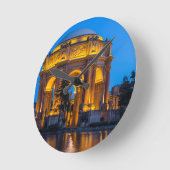 Het paleis van de fijne kunsten op zonsopgang ronde klok (Hoek)