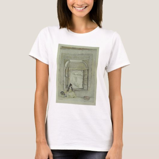 Het paleis van de Generalife uit de Casa de Cha T-shirt (Voorkant)