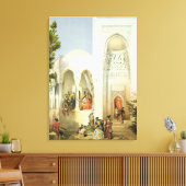 Het paleis van de Khan van Bakoe, het schiereiland Canvas Afdruk (Insitu (Woonkamer))