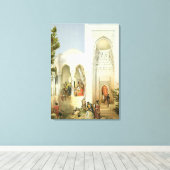 Het paleis van de Khan van Bakoe, het schiereiland Canvas Afdruk (Insitu (Houten vloer))