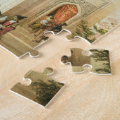 Het paleis van de Khan van Bakoe, het schiereiland Legpuzzel (Zijkant)