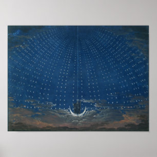 Het paleis van de koningin van de nacht poster