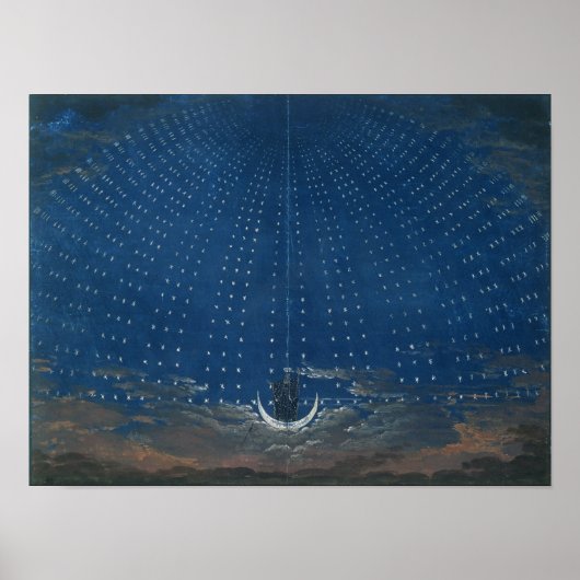 Het paleis van de koningin van de nacht poster (Voorkant)