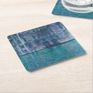 Het paleis van de Mula Claude Monet Kartonnen Onderzetters