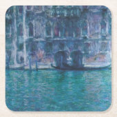 Het paleis van de Mula Claude Monet Kartonnen Onderzetters (Voorkant)