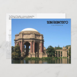 Het paleis van fijne kunsten, CA - briefkaart