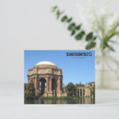 Het paleis van fijne kunsten, CA - briefkaart (Staand voorkant)