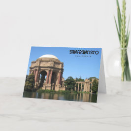 Het paleis van fijne kunsten, CA - kaart