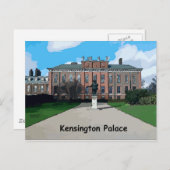 Het Paleis van Kensington Briefkaart (Voorkant / Achterkant)