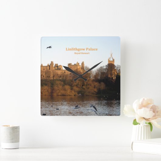 Het Paleis van Linlithgow Vierkante Klok (Huis)