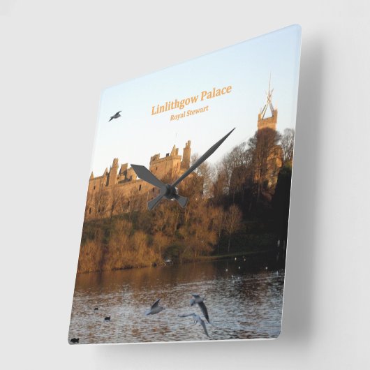 Het Paleis van Linlithgow Vierkante Klok (Hoek)