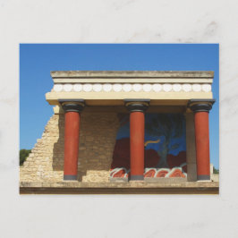 Het Paleis van Minoan van Knossos Briefkaart