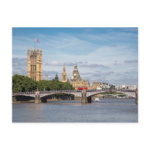 Het paleis van Westminster & Lambeth Bridge