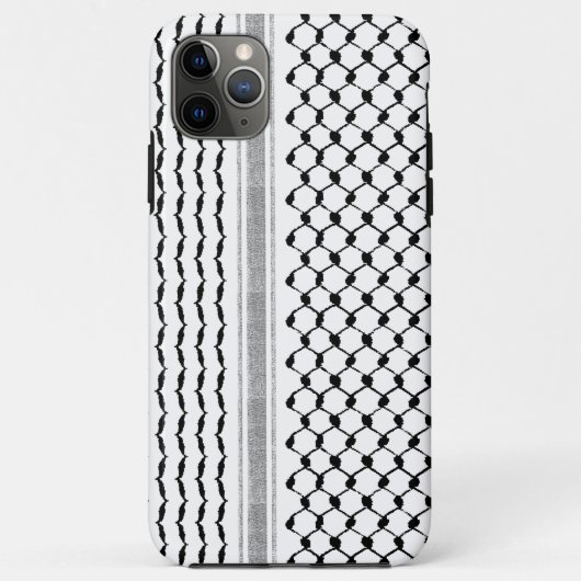 Het Palestijnse Arabisch Kufiya Pattern Gepersonal Case-Mate iPhone Case (Achterkant)